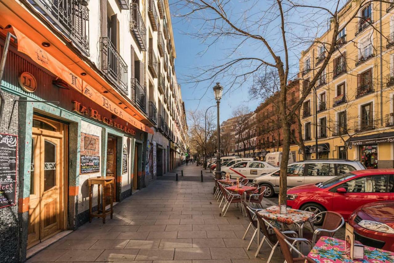 Buhardilla En Calle Amparo-Lavapies 马德里 外观 照片